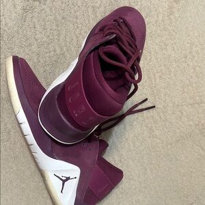 Jordan Women's Burgundy Sneakers